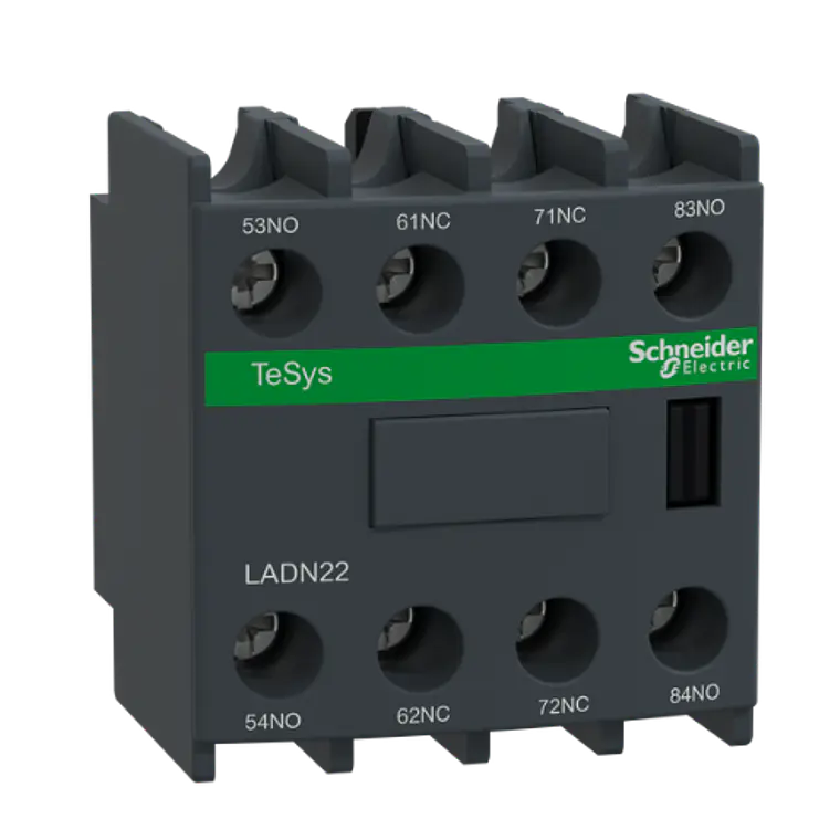 LADN22 – Bloque de Contacto Auxiliar 2NO+2NC 1