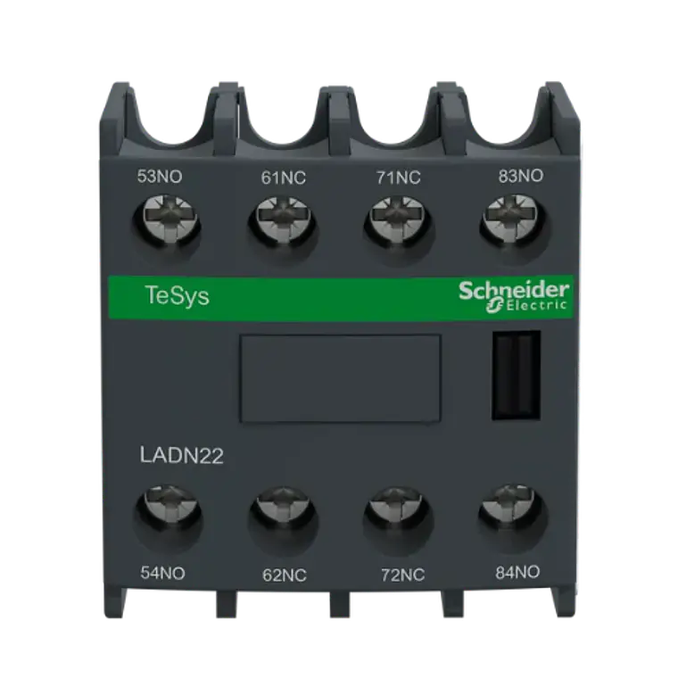 LADN22 – Bloque de Contacto Auxiliar 2NO+2NC 2