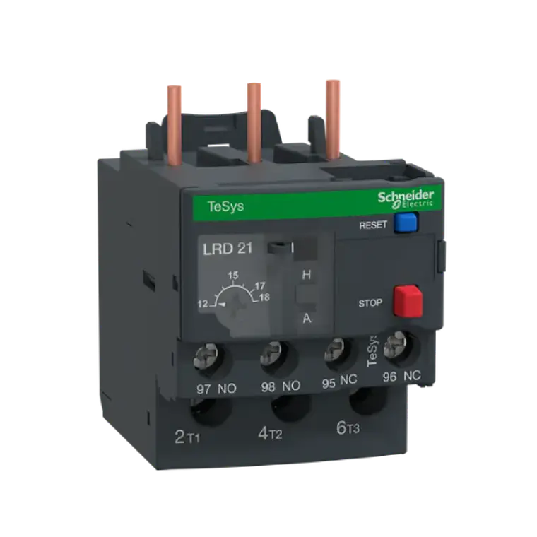 LRD21 - Relé de Sobrecarga Térmica TeSys 12–18A Clase 10A Schneider Electric 1