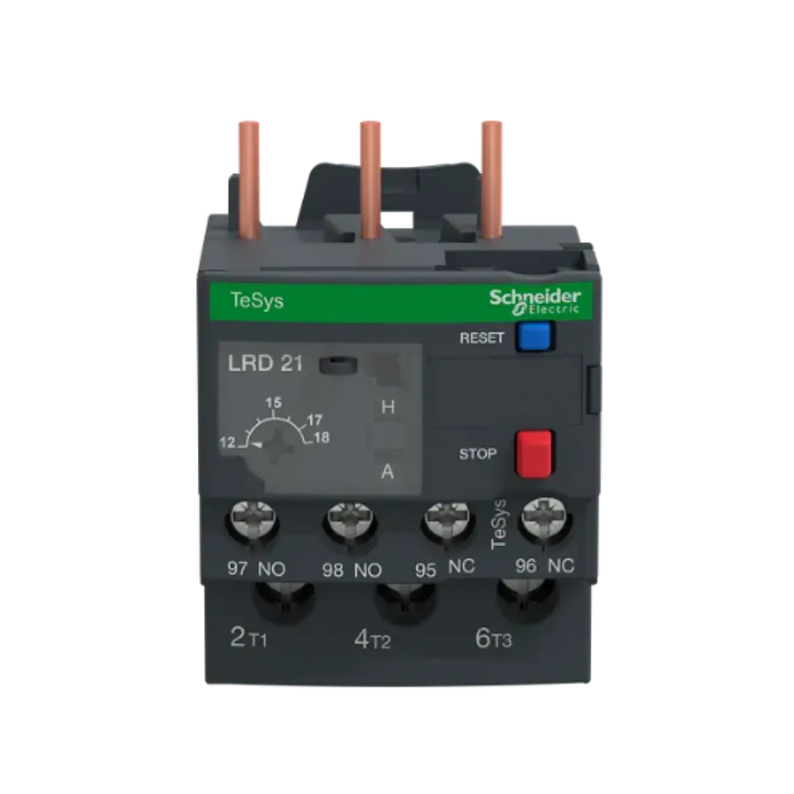 LRD21 - Relé de Sobrecarga Térmica TeSys 12–18A Clase 10A Schneider Electric 2