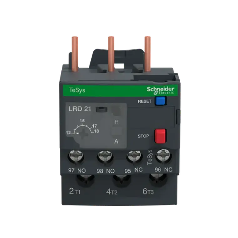 LRD21 - Relé de Sobrecarga Térmica TeSys 12–18A Clase 10A Schneider Electric 2