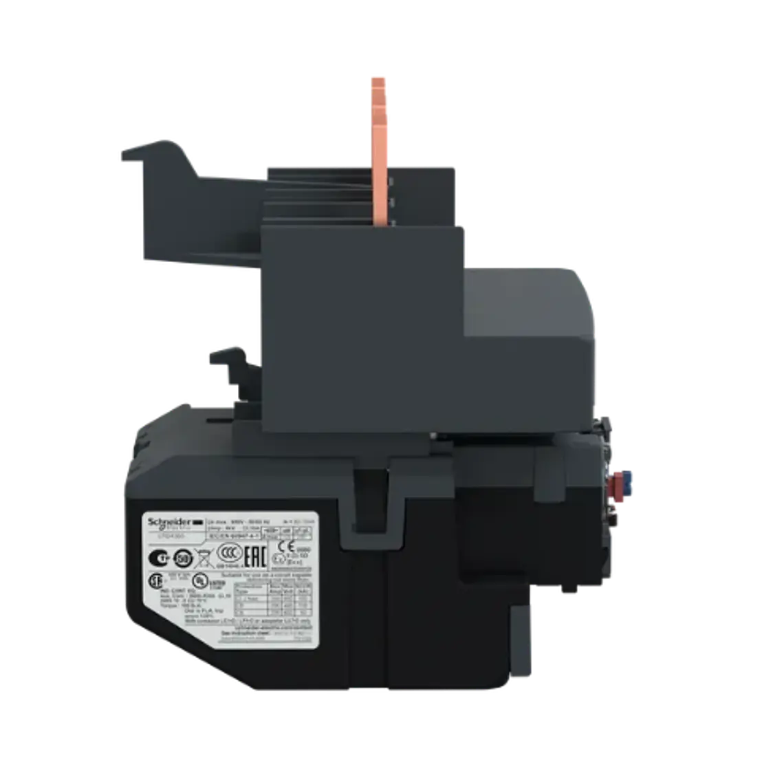 LRD4369 - Relé de Sobrecarga Térmica para Motor TeSys 110-140 A Clase 10A Schneider Electric 3