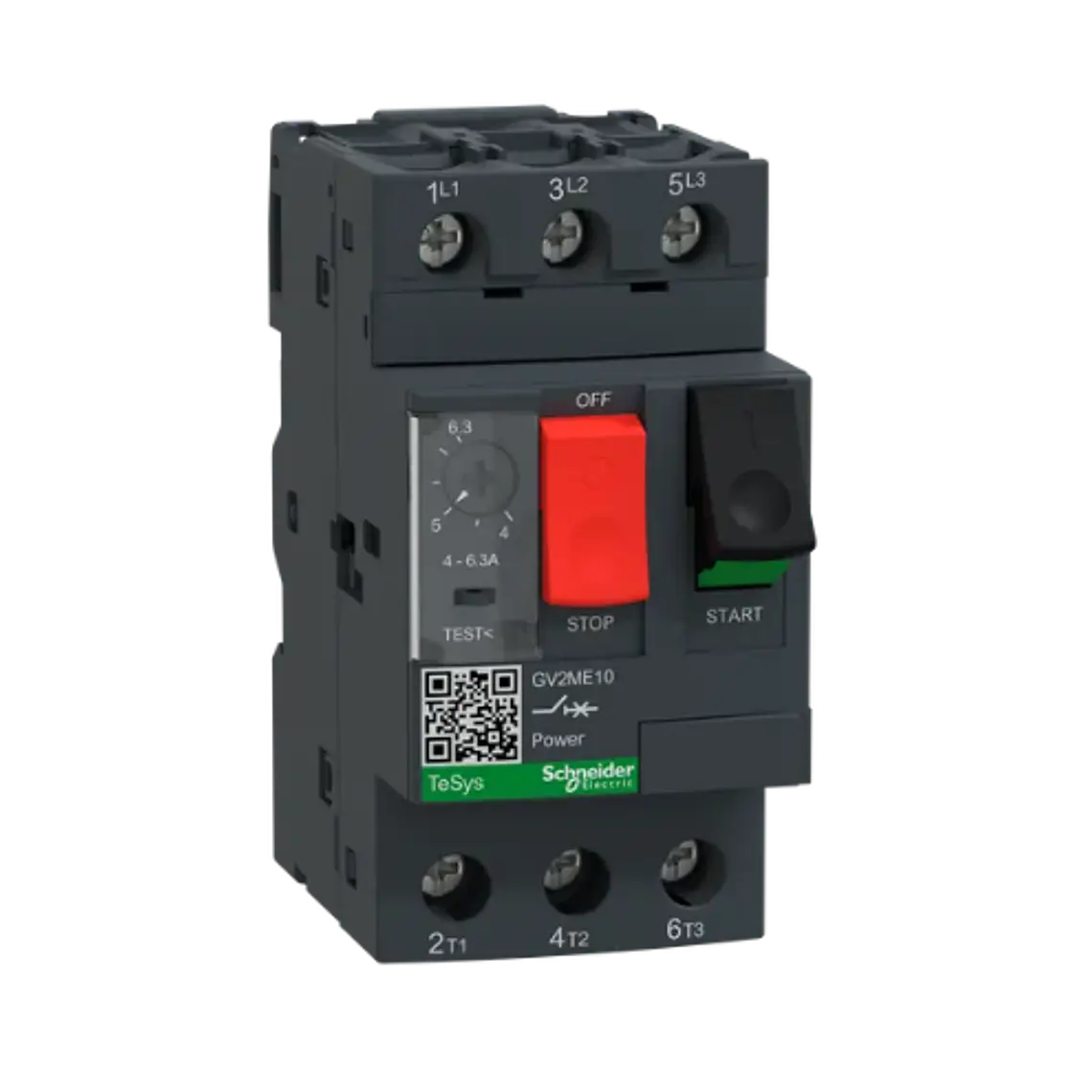 GV2ME10 Guardamotor TeSys 4–6,3A Schneider Electric 1