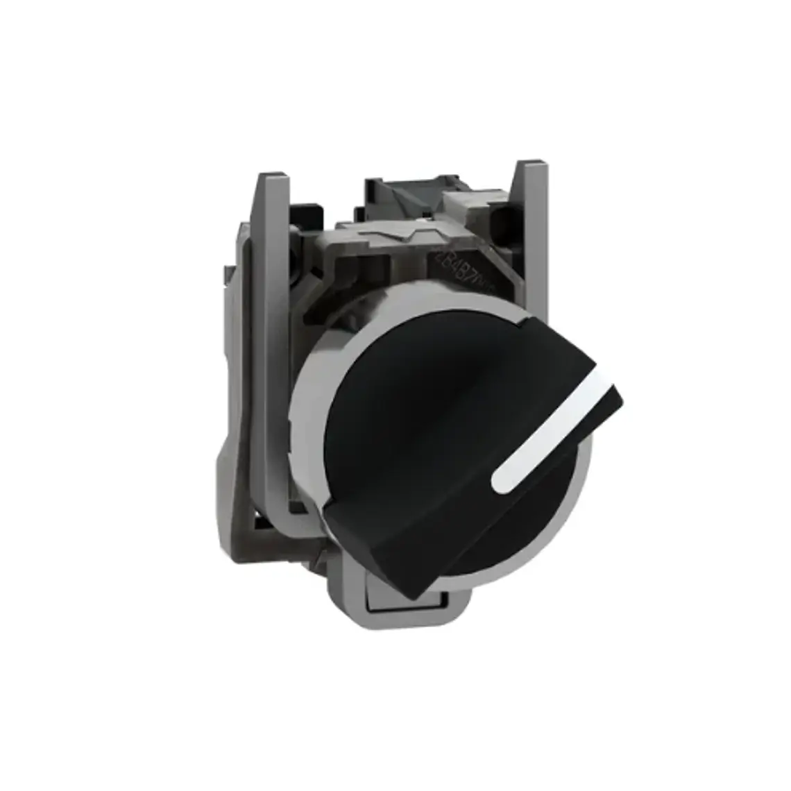 XB4BDA21 Selector Negro Harmony – 2 Posiciones, Mecanismo de Bloqueo, Metálico Ø22 mm 1