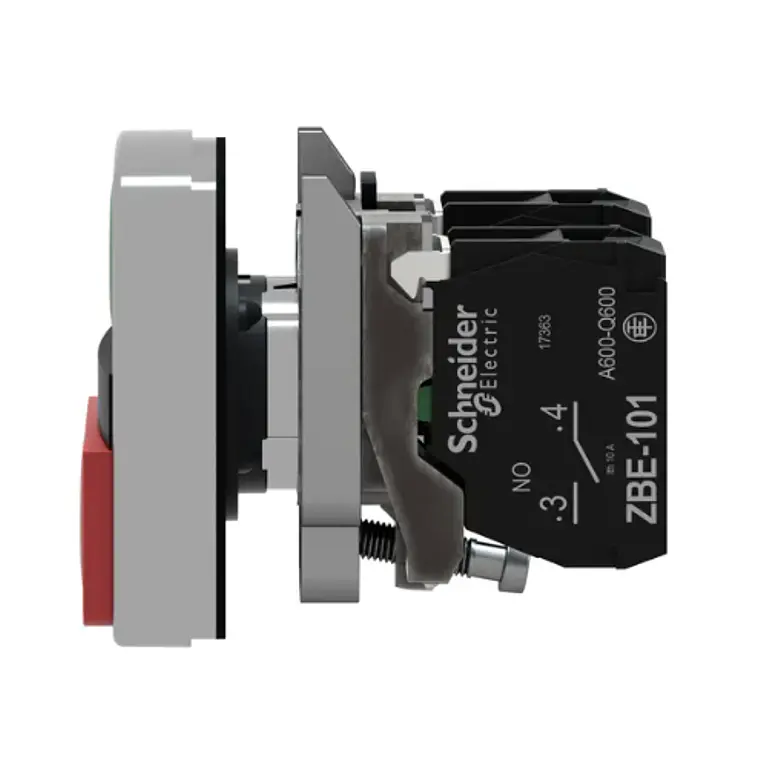 XB4BL73415  Pulsador Doble Harmony – Arranque / Parada, Metálico Ø22 mm 3