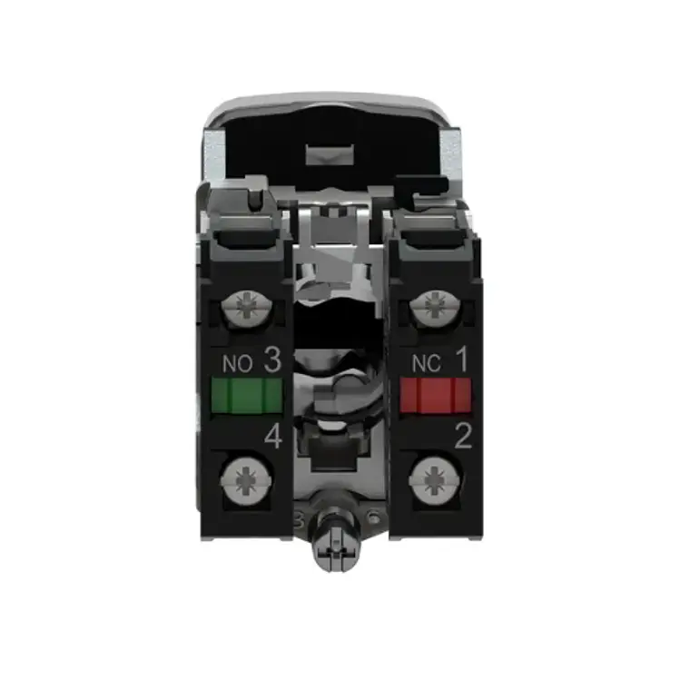 XB4BL73415  Pulsador Doble Harmony – Arranque / Parada, Metálico Ø22 mm 6