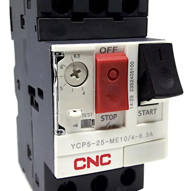 YCP5-25-ME14 Guardamotor  6–10 A, 3 Polos CNC Electric 1