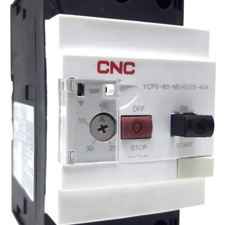 YCP5-80-ME40 Guardamotor  25–40 A, 3 Polos CNC Electric 1