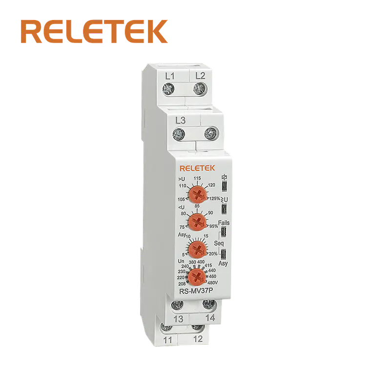 RELE  VIGILANTE DE TENSION TRIFASICO RELETEK RS-MV36P  1