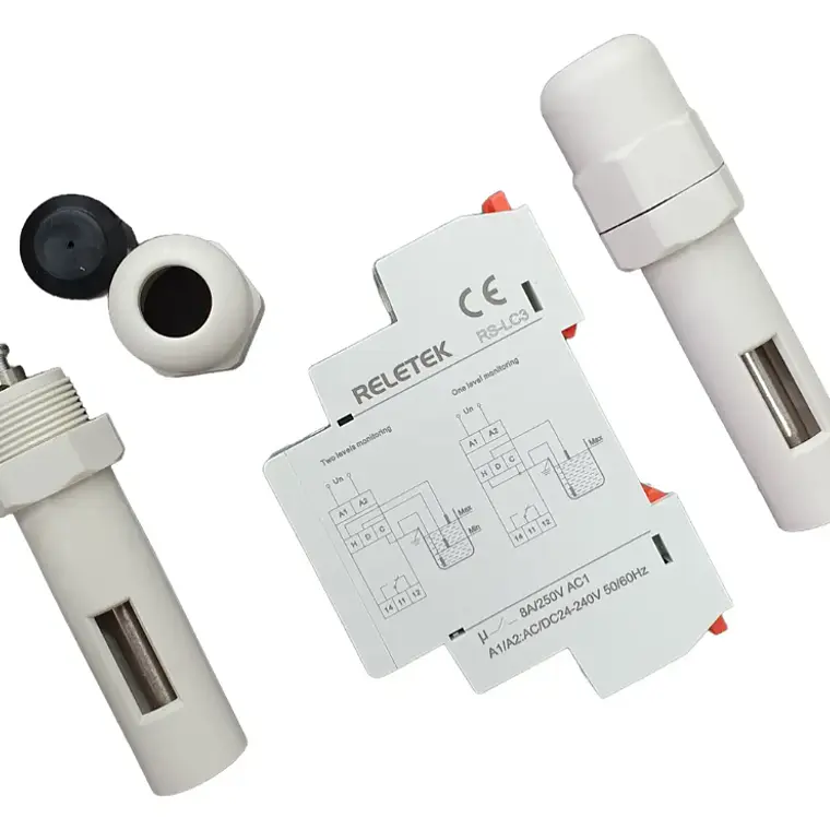 Relé de Control de Nivel RELETEK RS-LC3 – Llenado y Vaciado 2