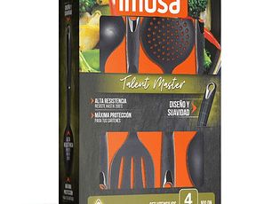 Set de 4 Utensilios IMUSA Talent Master
