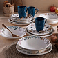 Vajilla Corona Evry 4 puestos 16 Piezas - Miniatura 2