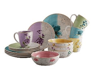 Vajilla Corona Armonía 4 Puestos 16 Piezas