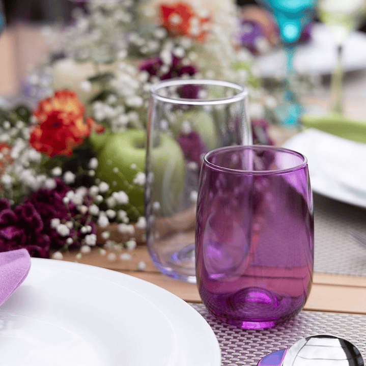 Set Euphoria Vasos Agua x 8 unidades 3