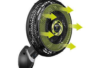 Ventilador SAMURAI Ultra Silence Force control remoto pared