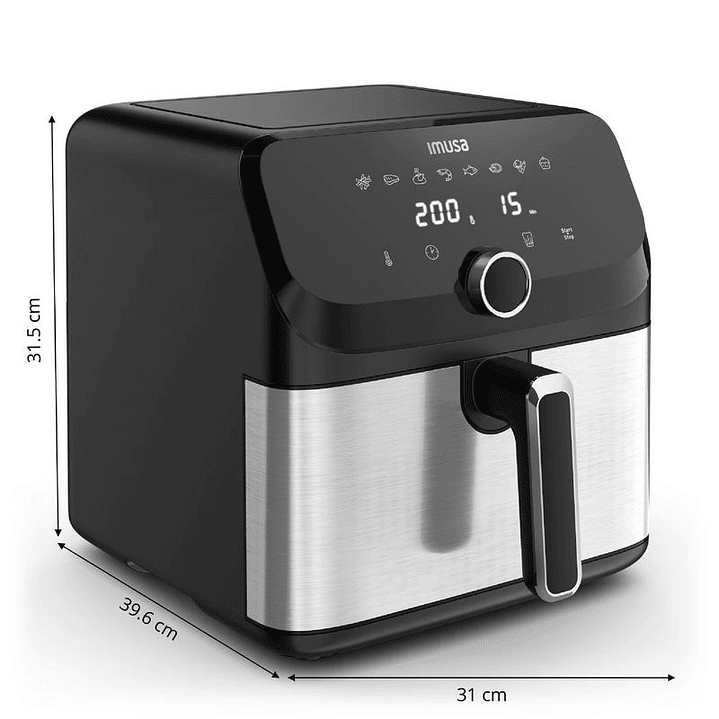 Freidora de aire IMUSA Easy Fry MEGA 7,5L Digital 4