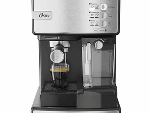 Cafetera Automática de Espresso PrimaLatte™ Plateada / Oster