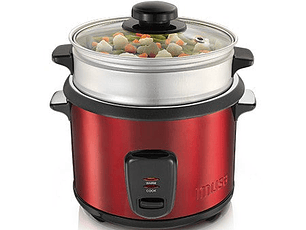 Arrocera Inox Con Función Vaporera 5 Tazas / Imusa