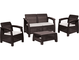 Juego de Sala Ferrara Confort Wengue / MQ