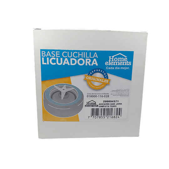 Cuchilla Negra Para Licuadora Home Elements Trimix 