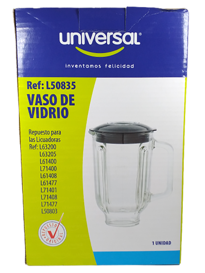 Vaso Vidrio Para Licuadora Universal L50803