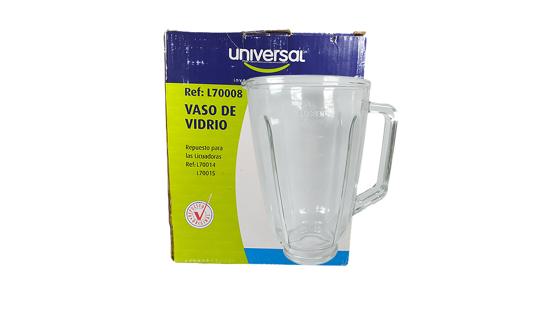 Vaso Vidrio Para Licuadora Universal L70015 4