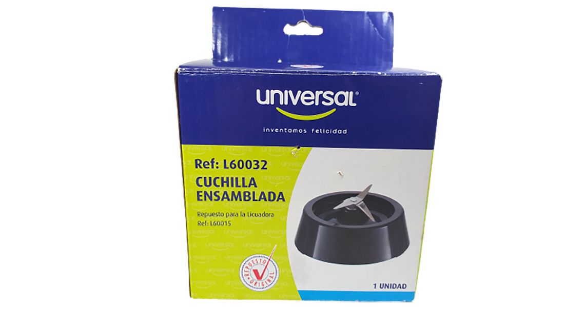 Cuchilla Universal L60032 Negra 5