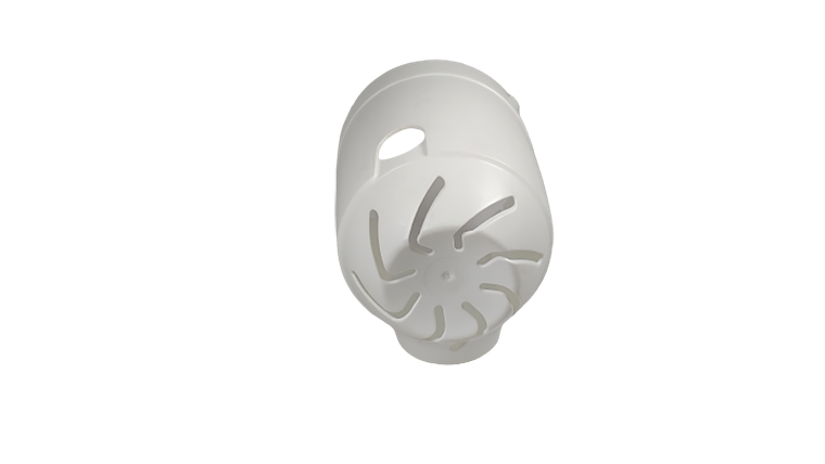 Carcaza Motor Extreme Blanca 2