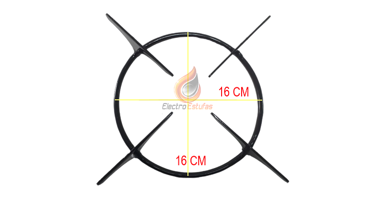 Parrilla Abba Redonda 2Pto 2