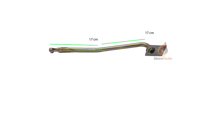 Tubo Haceb Dorado Largo #2 3