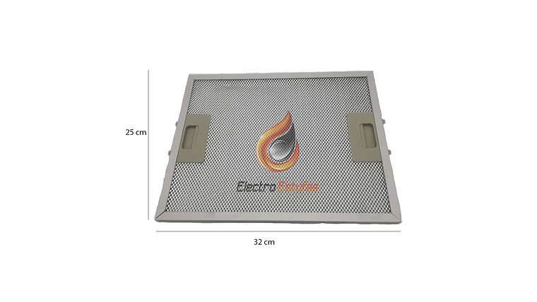 Filtro Aluminio Campana Extractora Challenger Cx4880 3