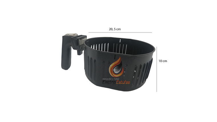 Tazón Freidora Home Elements 3.2 Litros 2