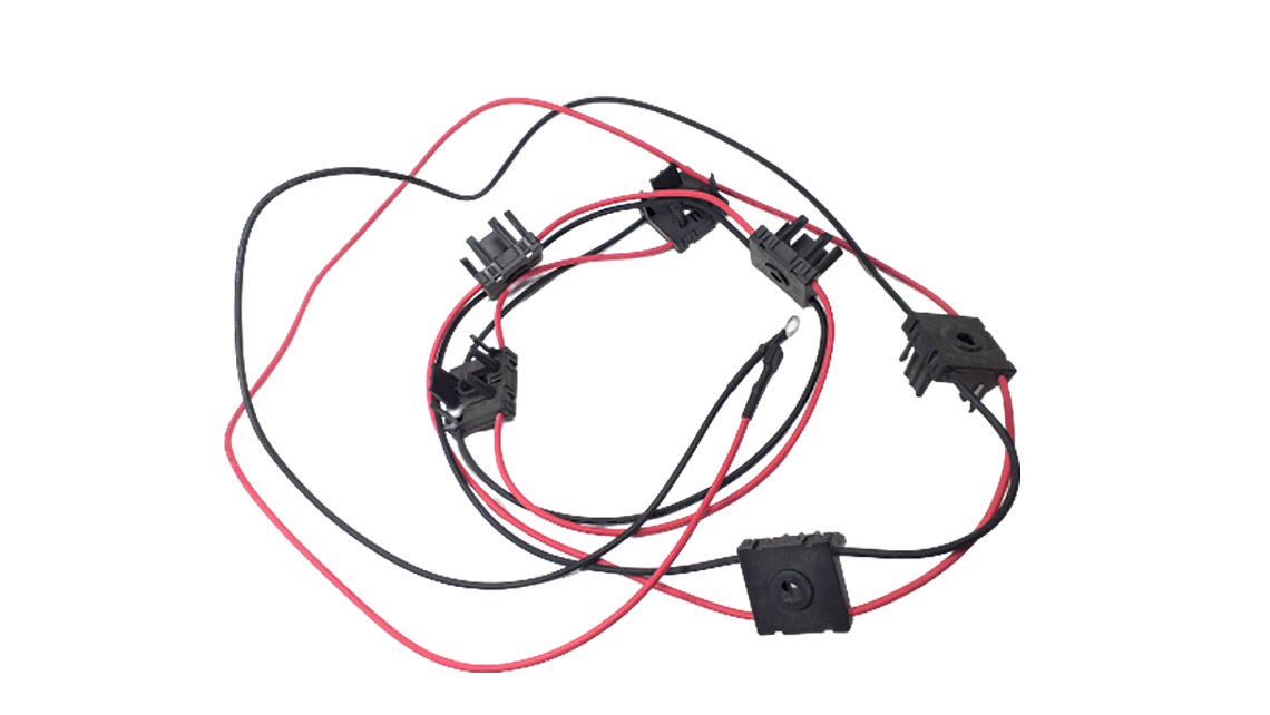 Catenaria Haceb 6 Llaves Rojo - Negro 2