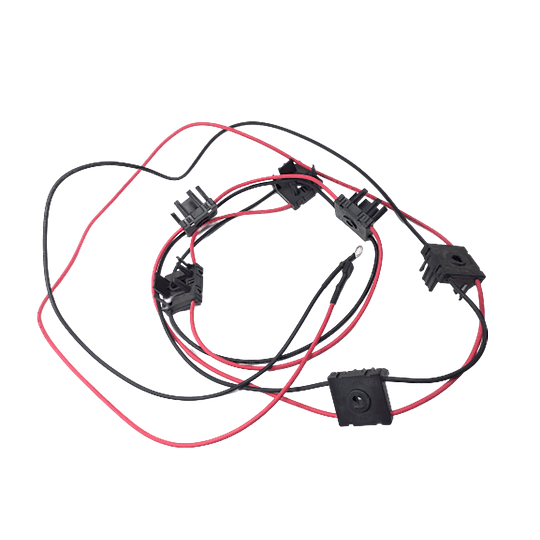 Catenaria Haceb 6 Llaves Rojo - Negro