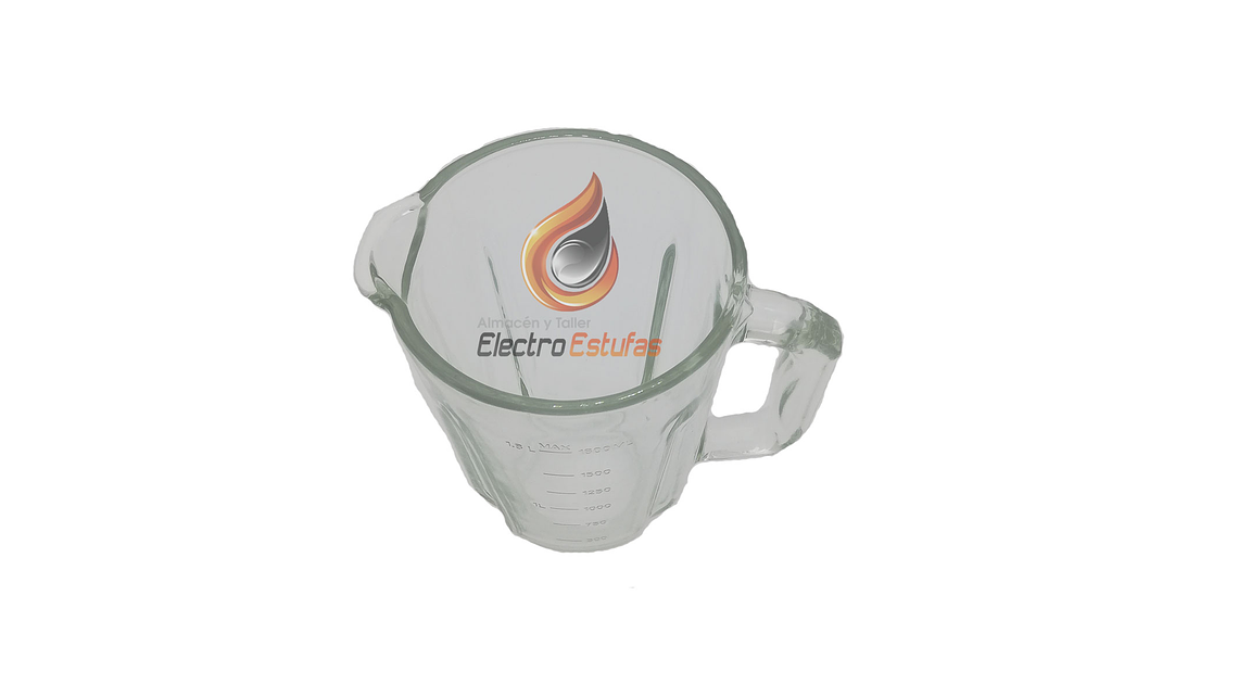 Repuesto Licuadora Universal Elite Turbomax Vaso De Vidrio 2