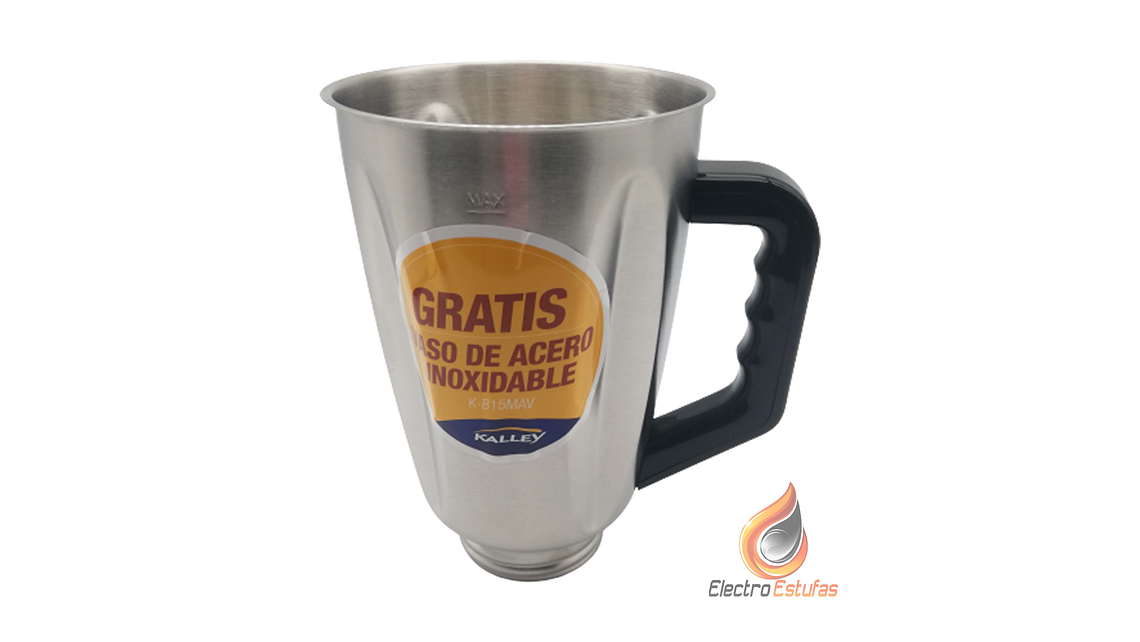 Vaso Licuadora Kalley En Acero Inox 1