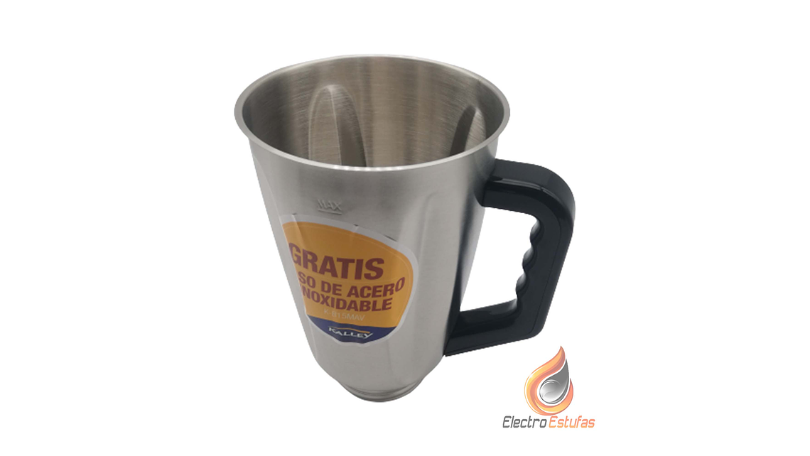 Vaso Licuadora Kalley En Acero Inox 2