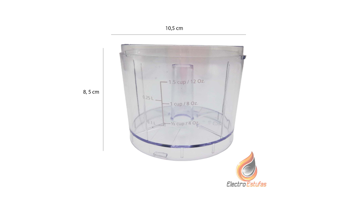 Vaso Picadora Kalley 6