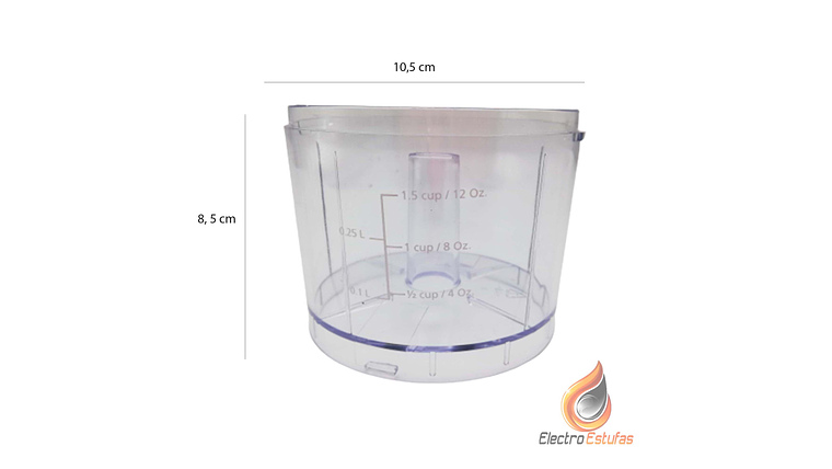 Vaso Picadora Kalley 6