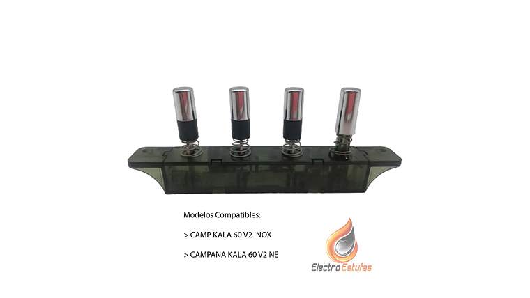 Interruptor 4 Botones Para Campana Extractora Haceb  4