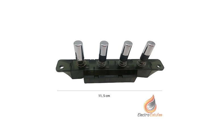 Interruptor 4 Botones Para Campana Extractora Haceb  5