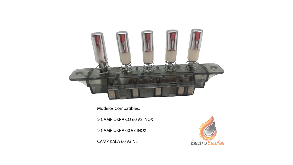 Interruptor 5 Botones Para Campana Extractora Haceb 3