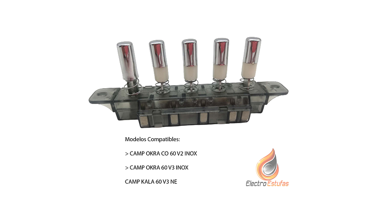Interruptor 5 Botones Para Campana Extractora Haceb 3