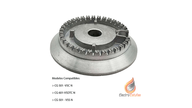 Quemador Pequeño Masterchef Para Estufa Abba  5