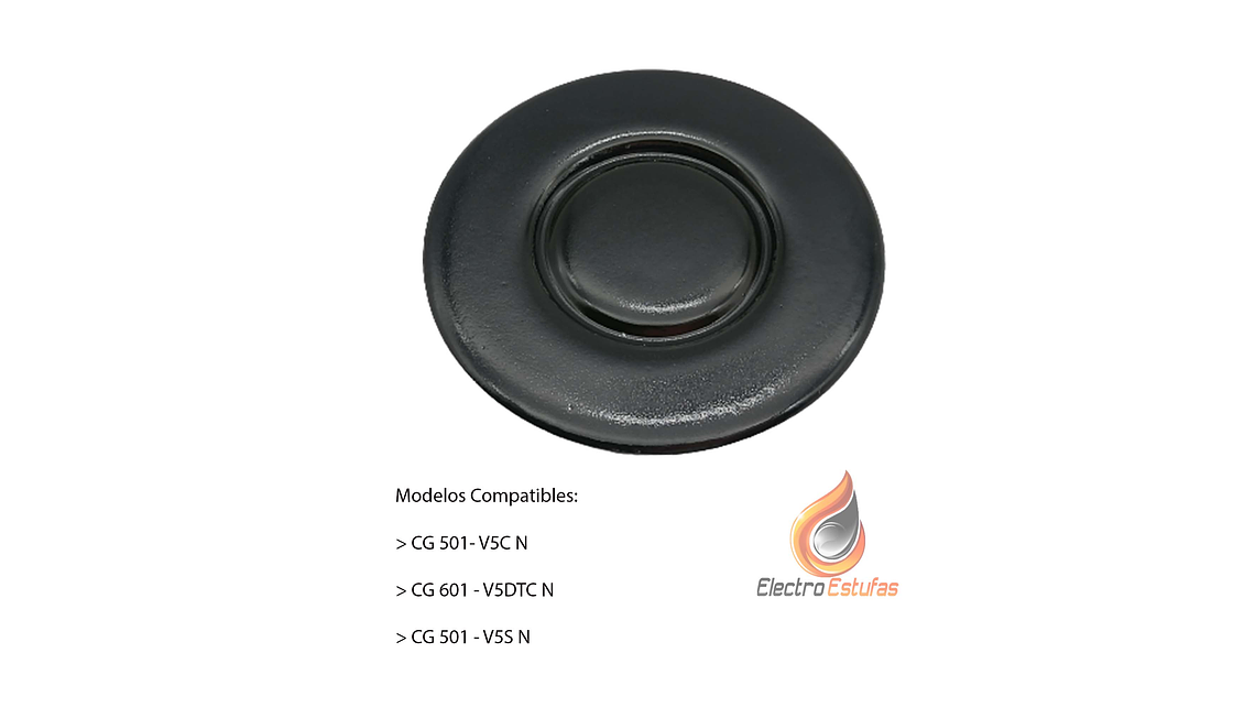 Tapa Quemador Pequeño Masterchef Para Estufa Abba  5