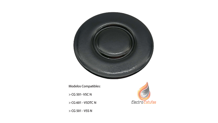 Tapa Quemador Pequeño Masterchef Para Estufa Abba  5