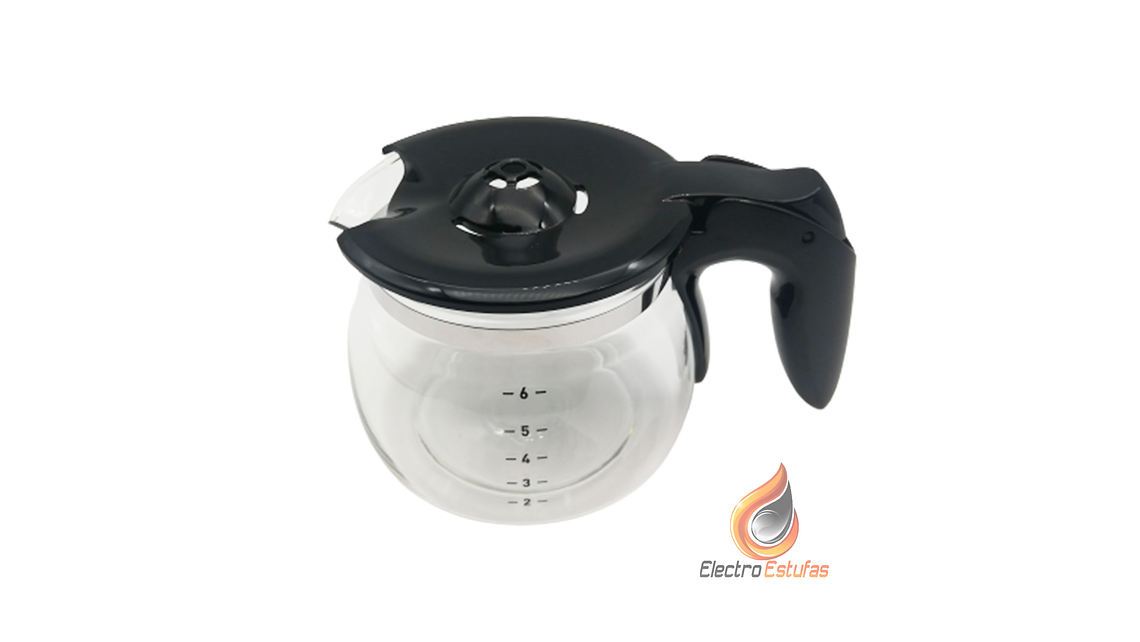 Jarra Vidrio 6 Tazas Para Cafetera Imusa Cafe Mini  2