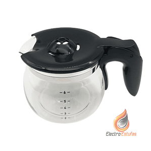 Jarra Vidrio 6 Tazas Para Cafetera Imusa Cafe Mini 