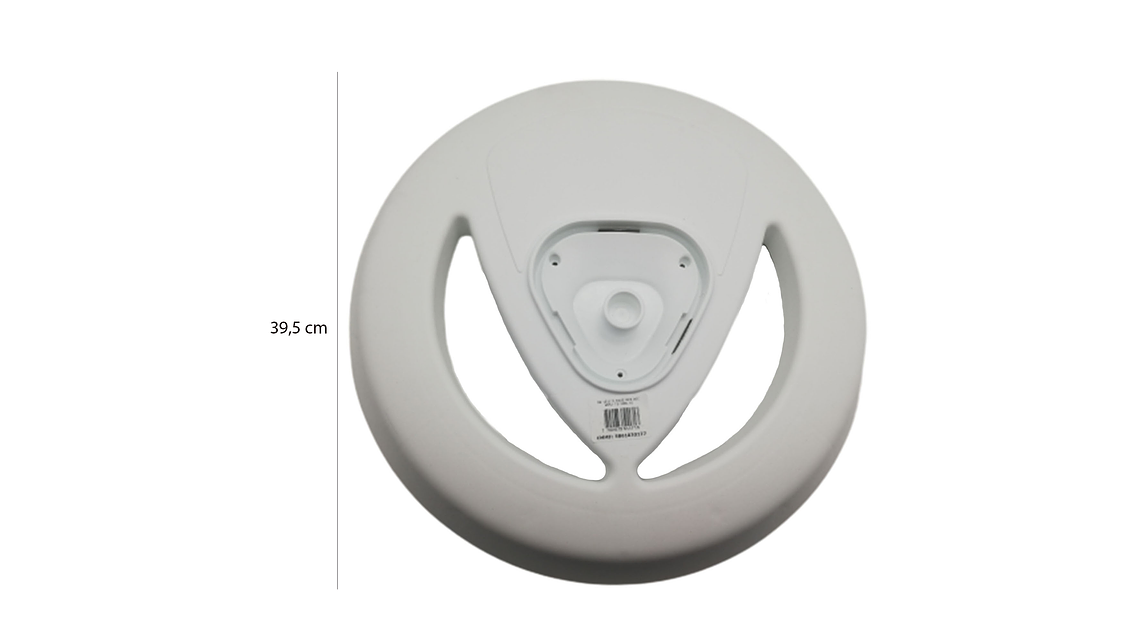 Repuesto Ventilador Samurái Turbo Base De Mesa Blanca 2