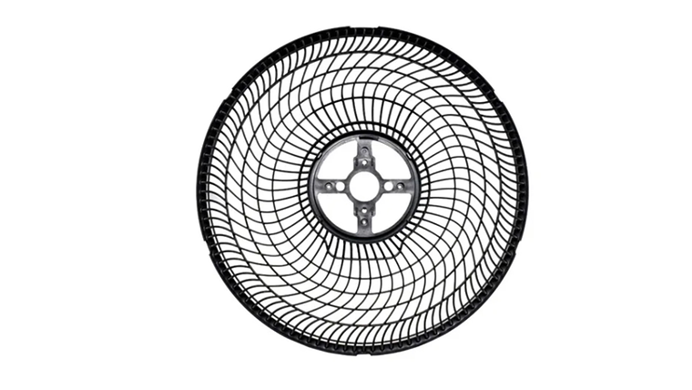 Malla o Parrilla Trasera Ventilador Samurai Tutbo Compact Negra 1